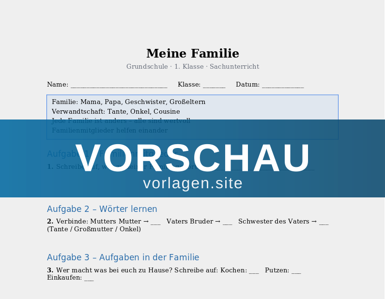 Meine Familie