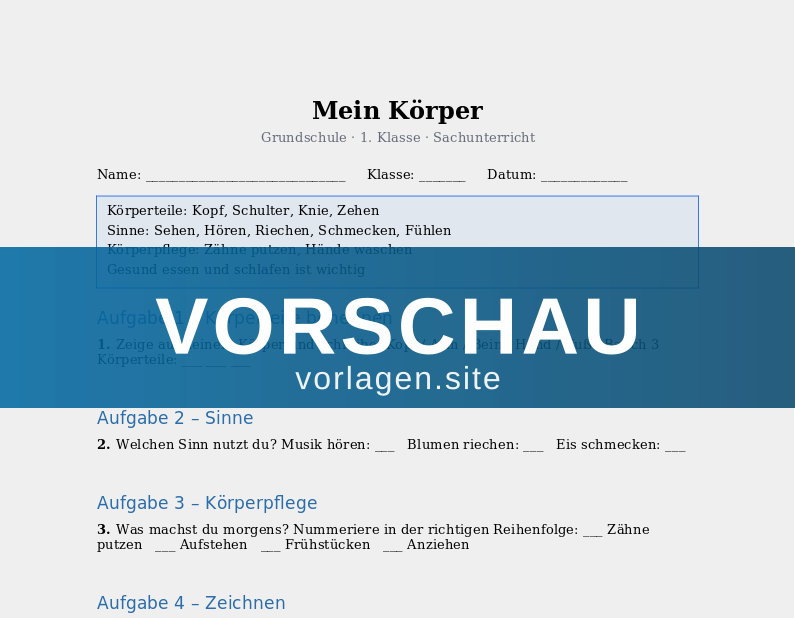 Mein Körper