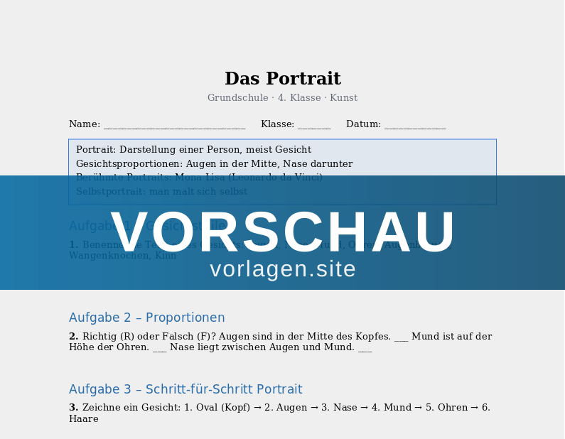 Das Portrait