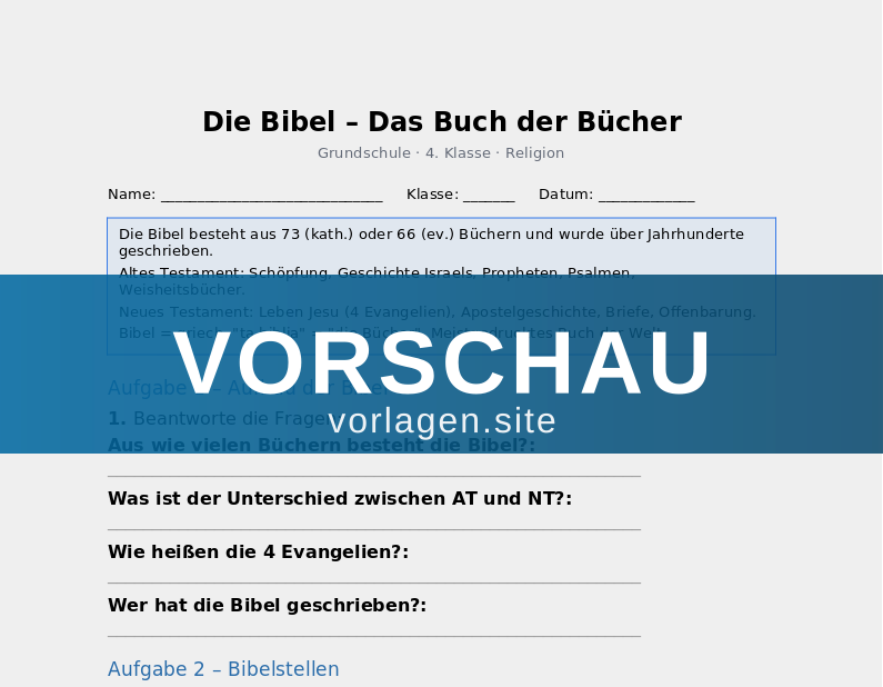 Die Bibel – Das Buch der Bücher
