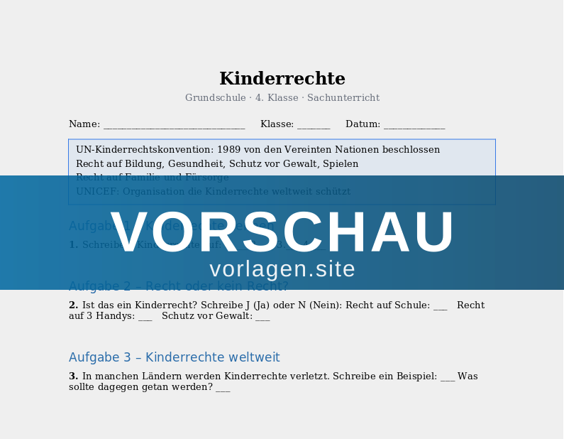 Kinderrechte