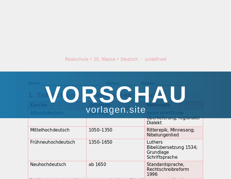 Sprachgeschichte und Sprachvarietäten